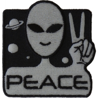 Peace Alien Fun Patch | Embroidered Patches