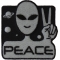 Peace Alien Fun Novelty Iron on Patch