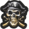 Pirate Skull Patch