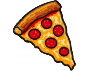 Pizza Slice Iron on Patch