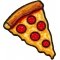 Pizza Slice Iron on Patch