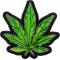 Pot Leaf Iron on Patch
