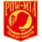 POW MIA Red and Yellow Patch