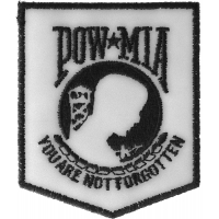 POW MIA Reflective Patch | US Military Veteran Patches