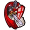 Red Cape Knight Patch
