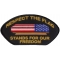 Respect Our Flag Patriotic Iron on  Cap Patch