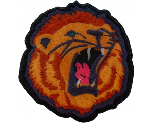 Roaring Lion Iron on Patch