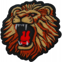 Roaring Lion Iron on Patch