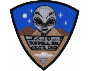 Roswell New Mexico Alien Patch