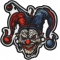 Scary Jester Clown Patch