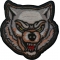Scary Wolf Iron on Patch