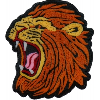 Screaming Lion Iron on Patch