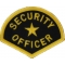 Security Officer Name Tag Patch