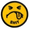 Shit Smiley Face Patch