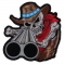 Shotgun Skull Cowboy Patch