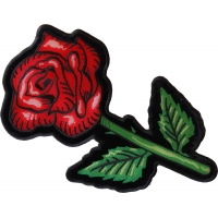 Single Rose Large Back Patch