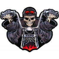 Skeleton Rider FAFO Patch