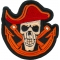 Skull Pirate Mate Patch