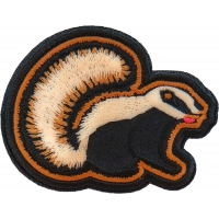 Skunk Patch Embroidered