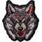 Snarling Wolf Iron on Patch