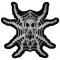 Spider Skull Iron on Patch
