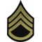 Staff Sergeant Iron on Patch
