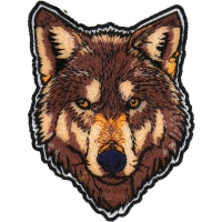 Staring Wolf Patch
