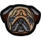 Sweet Pug Dog Iron on Patch