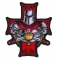 Templar Holy Grail Christian Iron on Patch