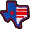 Texas Pride Iron on Patch