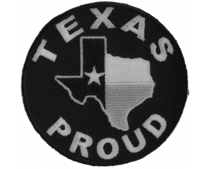 Texas Proud Patch | Embroidered Biker Patches