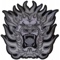 Tribal Lion Large Patch | Embroidered Patches