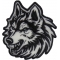 Tribal Wolf Decal Patch