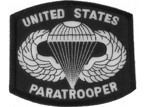 US Paratrooper Patch | US Army Military Veteran Patches