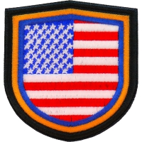 USA Shield Patch Embroidered