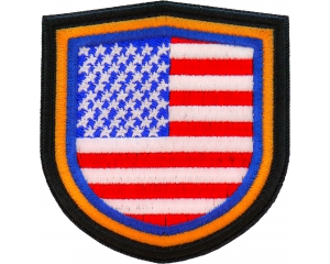 USA Shield Patch Embroidered