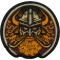 Viking Warrior Iron on Patch