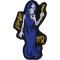 Virgo Skull Zodiac Patch