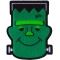 Whacky Frankenstein Funny Iron on Patch