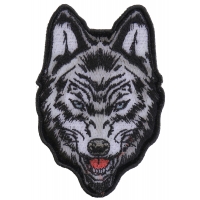 Wolf Small Iron on Patch