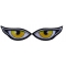 Yellow Eyes Iron on Patch