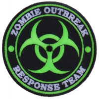 Zombie OutBreak Response Team Green Patch | Embroidered Patches