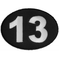 Lucky 13 Patch  | Embroidered Patches