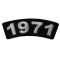 1971 Year Patch