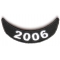 2006 Lower Rocker Patch In Black White