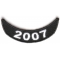 2007 Lower Rocker Patch In Black White