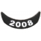 2008 Lower Rocker Patch In Black White