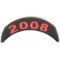 2008 Upper Year Rocker Patch In Red