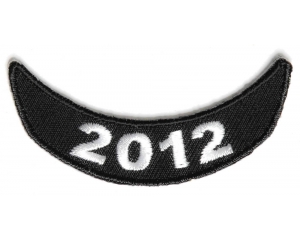 2012 Lower Rocker Patch White