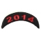 2014 Upper Rocker Patch In Red